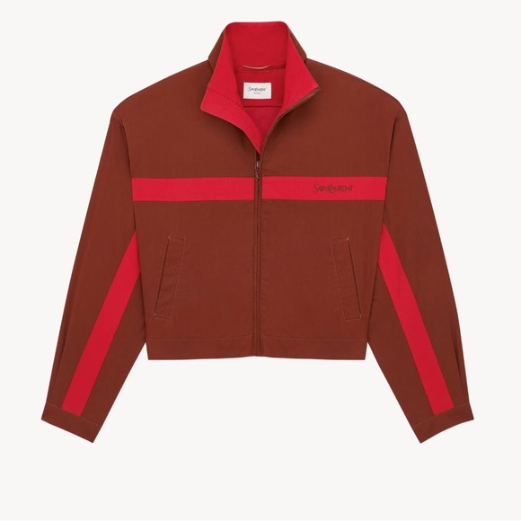 Saint Laurent Jackets & Blazers - SAINT LAURENT JACKET IN COTTON COGNAC